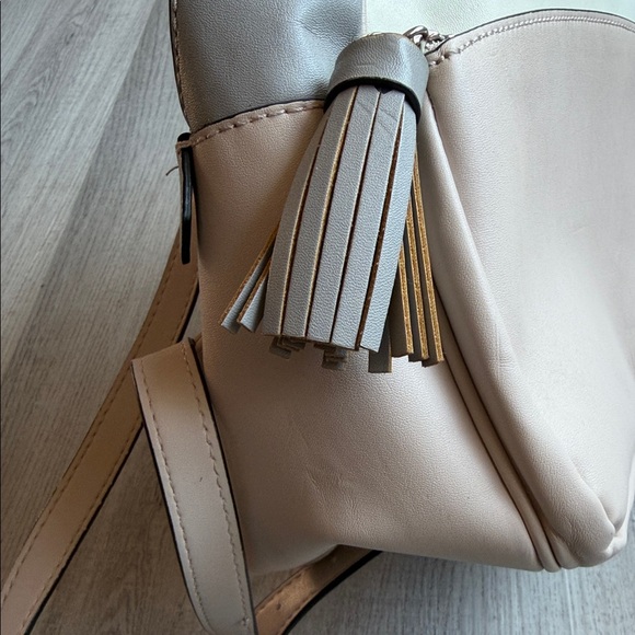 GUESS Cream Faux Leather Backpack - Picture 4 of 12